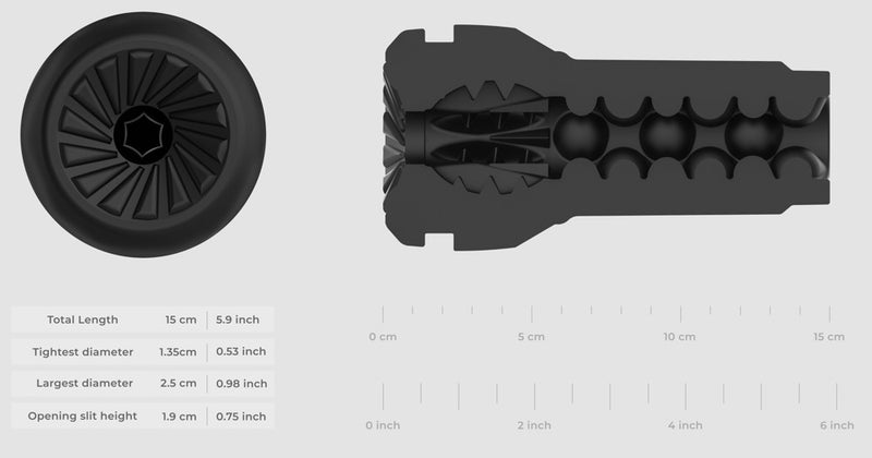 Kiiroo Stroker combo - Zwart