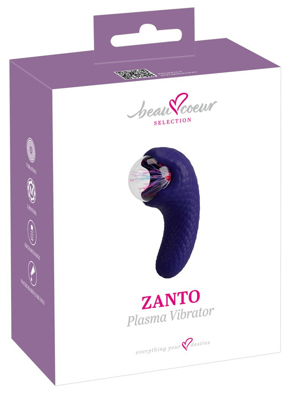 beau coeur cœur ZANTO vibrator - Blauw - beau coeur - SKU: 54059470000