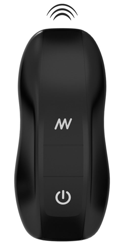 ANOS Butt plug set met 3 vibrerende pluggen - Zwart