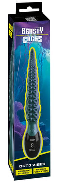 Beasty Cocks Octo Vibes vibrator - Turquoise