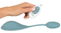 vibepad Trilkussen compact met liefdesbal - Blauw