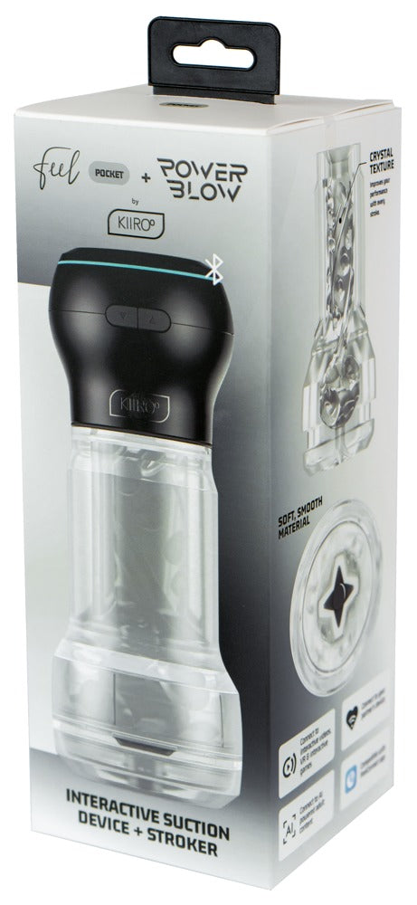Kiiroo Feel Pocket Stroker Crystal - Transparant - Kiiroo - SKU: 54062500000