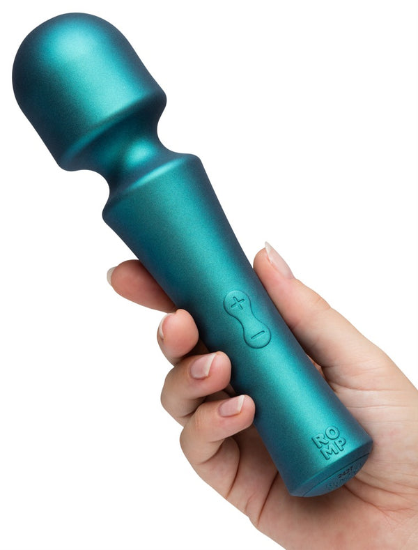 ROMP Massagestaaf met beweegbare kop - Groen - ROMP - SKU: 54063230000