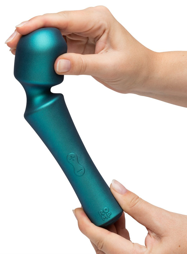 ROMP Massagestaaf met beweegbare kop - Groen - ROMP - SKU: 54063230000