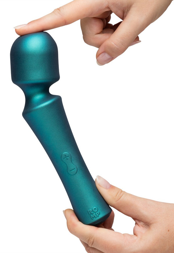 ROMP Massagestaaf met beweegbare kop - Groen - ROMP - SKU: 54063230000