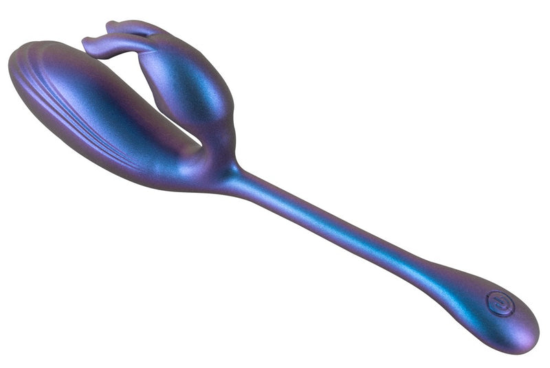 Sweet Smile Dubbele bullet met metallic glans - Blauw