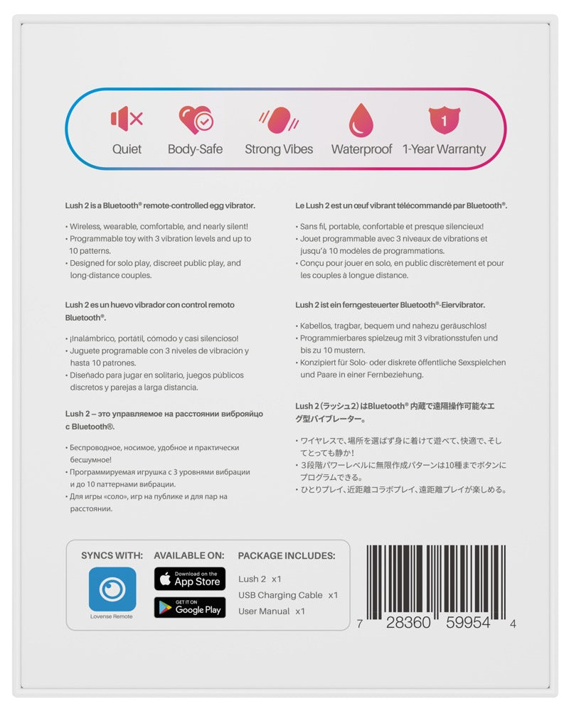 Lovense Egg vibrator met G-spot focus - Roze