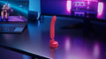Lovense Dildo app-bestuurbaar met touch sensitive vibraties - Rood