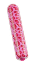 beau coeur Mini vibrator met leo-print - Roze