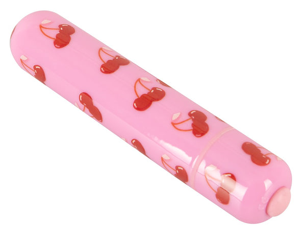 beau coeur Mini vibrator met kersenontwerp - Roze - beau coeur - SKU: 54064120000