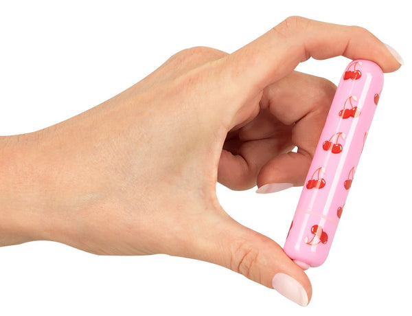 beau coeur Mini vibrator met kersenontwerp - Roze - beau coeur - SKU: 54064120000