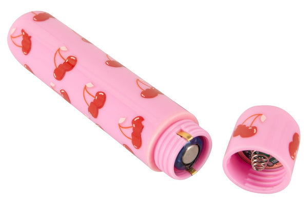 beau coeur Mini vibrator met kersenontwerp - Roze - beau coeur - SKU: 54064120000