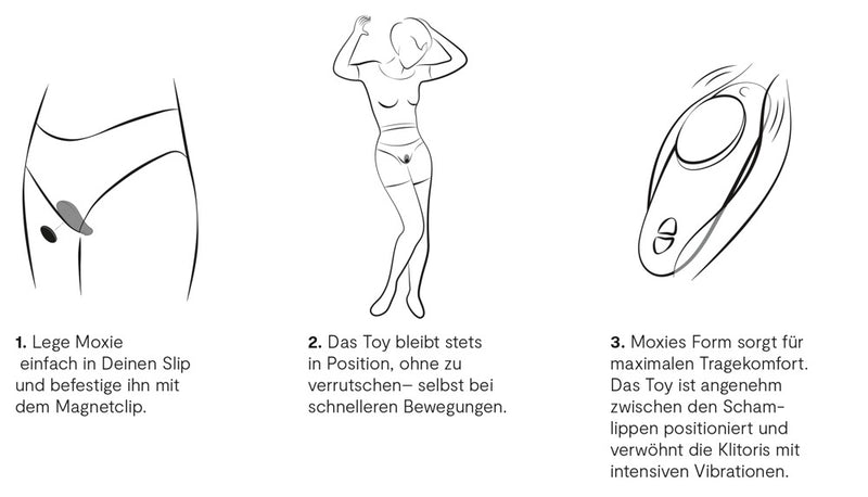 We-Vibe Trilkussen discreet met 10 standen - Zwart