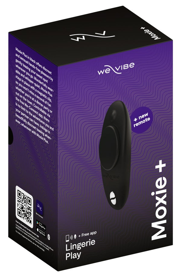 We-Vibe Moxie+ vibrator - Zwart - We-Vibe - SKU: 54064390000