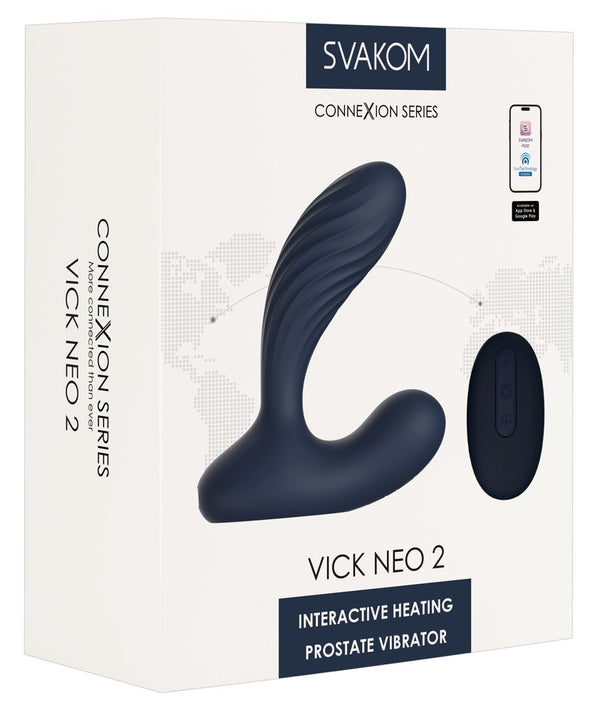 SVAKOM Anaal vibrator met prostate stimulatie - Zwart - SVAKOM - SKU: 54065010000