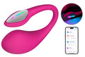 Lovense G-spot vibrator met lichtshow en Bluetooth - Roze