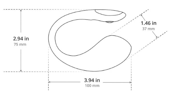 Lovense G-spot vibrator met lichtshow en Bluetooth - Roze - Lovense - SKU: 54065600000