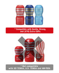 TENGA Vibrator cup set met 7 standen - Zwart