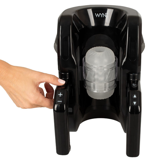 WYNE 10 masturbator - Zwart - WYNE - SKU: 54066170000