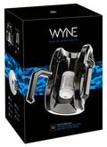 WYNE Masturbator met stroker sleeve en dubbele handgreep - Zwart