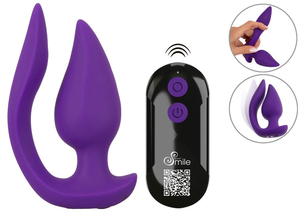 Sweet Smile Plug & slip Vibe - Paars - Sweet Smile - SKU: 54066410000
