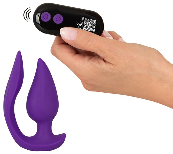 Sweet Smile Plug & slip Vibe - Paars - Sweet Smile - SKU: 54066410000