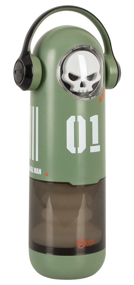 Rebel SKULL masturbator - Groen - Rebel - SKU: 54066680000