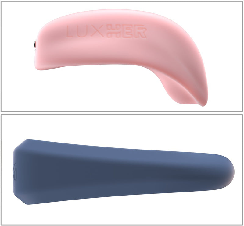Luxus Magnetische koppelvibrator set met clitoris stimulatie - Roze