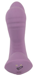 beau coeur Vibrator drievoudig handenvrij - Paars