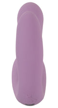 beau coeur Vibrator drievoudig handenvrij - Paars