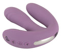 beau coeur Vibrator drievoudig handenvrij - Paars