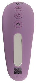 beau coeur Vibrator drievoudig handenvrij - Paars