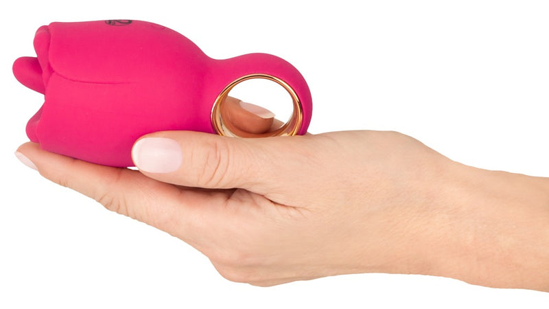 You2Toys Oraal vibrator met draaiende tong - Roze