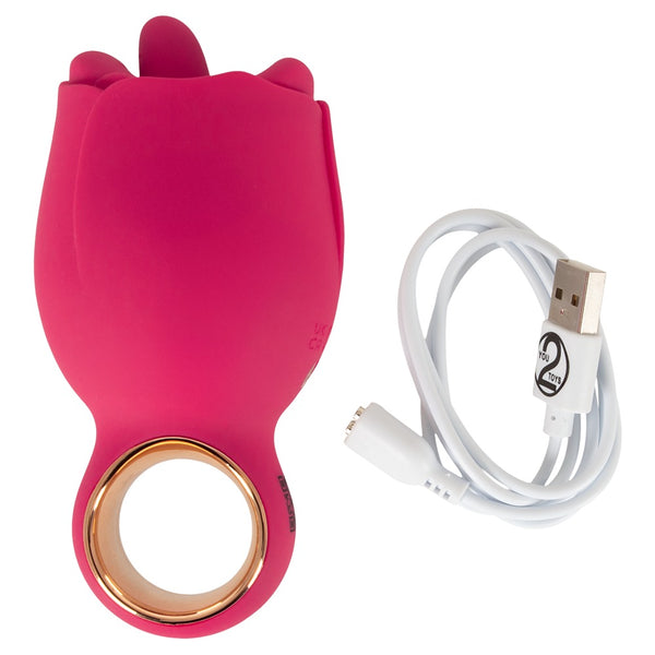 You2Toys Oral Fun vibrator tong - Roze - You2Toys - SKU: 54067300000