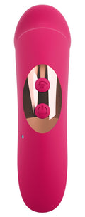 You2Toys Oraal vibrator met zuigmond en vibrerende tong - Roze