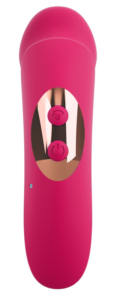 You2Toys Oraal vibrator met zuigmond en vibrerende tong - Roze