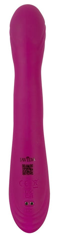 JAVIDA Vibrator met 3x klopfunctie voor G-spot - Paars