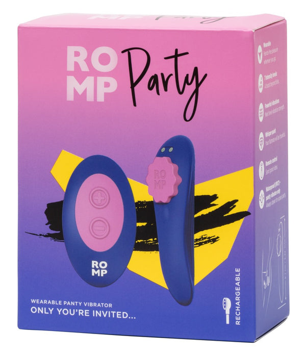 ROMP Party slipvibrator - Blauw - ROMP - SKU: 54069270000