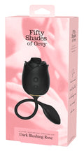 Fifty Shades of Grey Clitorale zuig- en vibrator met dubbele stimulatie - Zwart