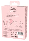 Fifty Shades of Grey Trilkussen dubbel stimulatie - Zwart