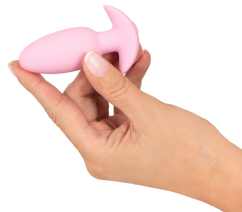 Cuties Mini butt plug vibrerend - Roze