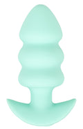 Cuties Mini butt plug vibrerend - Turquoise