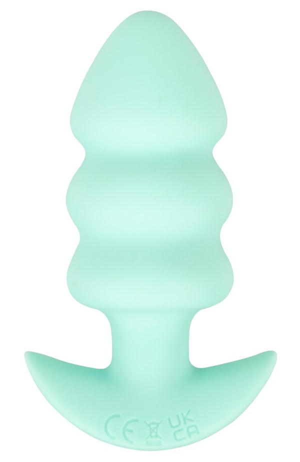 Cuties Mini butt plug vibrerend - Turquoise - Cuties - SKU: 54070280000