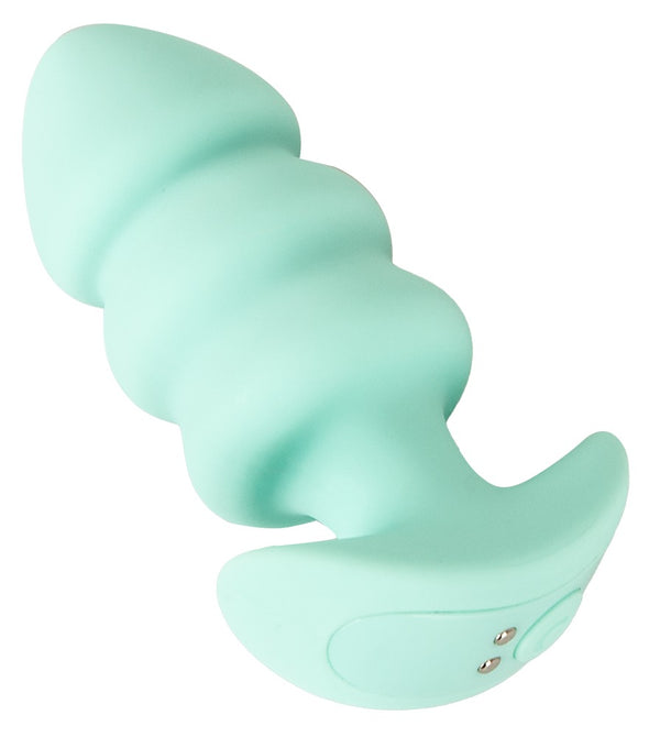 Cuties Mini butt plug vibrerend - Turquoise - Cuties - SKU: 54070280000