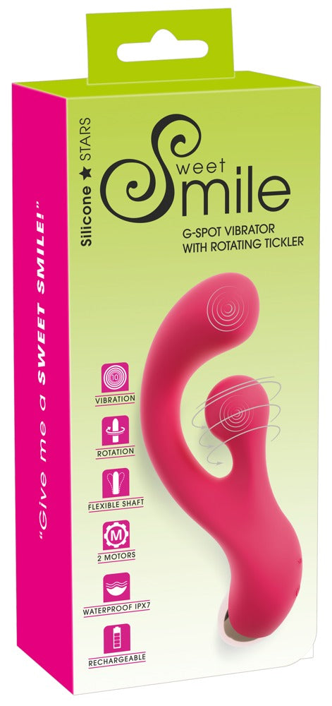 Sweet Smile G-spot vibrator - Roze - Sweet Smile - SKU: 54070360000
