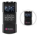 Mystim E-stimulator met 2 regelbare kanalen - Zwart
