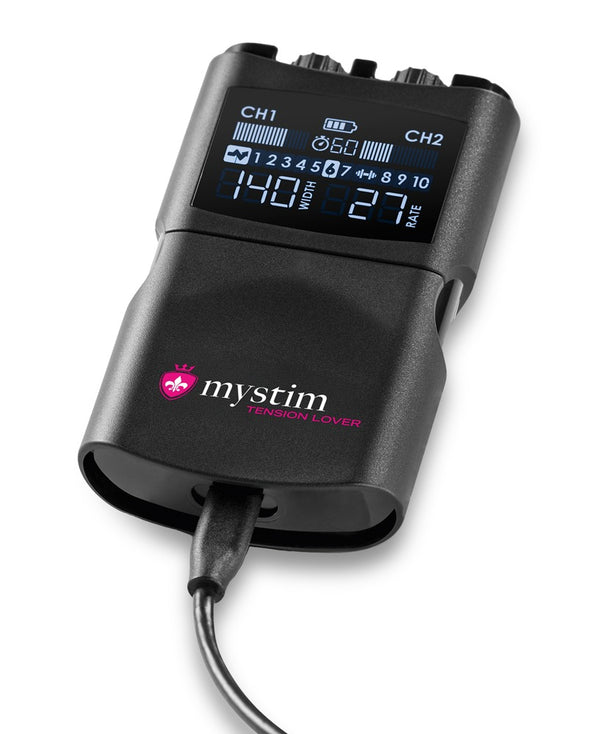 Mystim Tension Lover 2 e-stimbox - Zwart - Mystim - SKU: 54070600000
