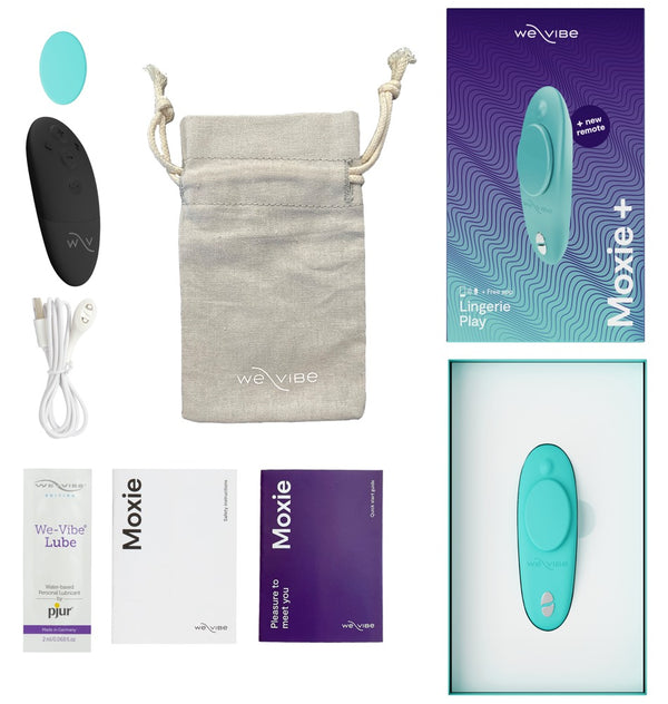 We-Vibe Moxie+ vibrator - Turquoise - We-Vibe - SKU: 54071760000