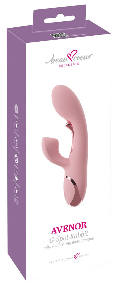 beau coeur G-spot konijn - Roze