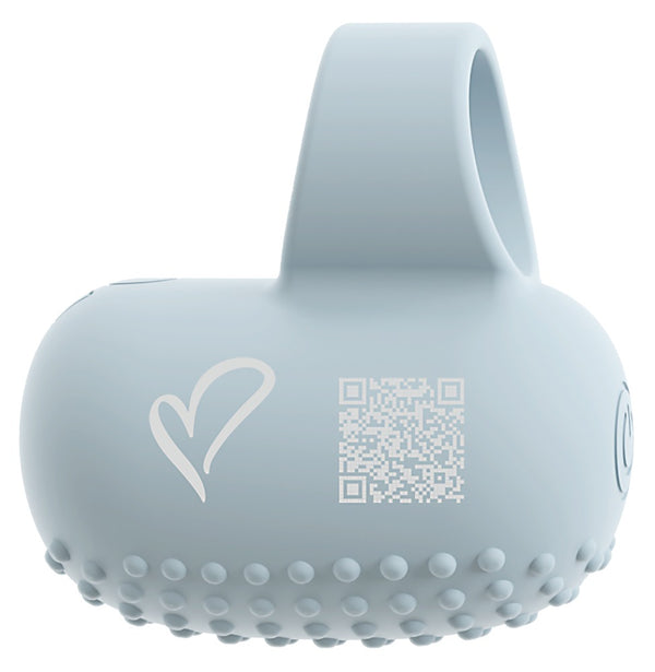 beau coeur cœur KIREMO vinger vibrator - Blauw - beau coeur - SKU: 54072060000